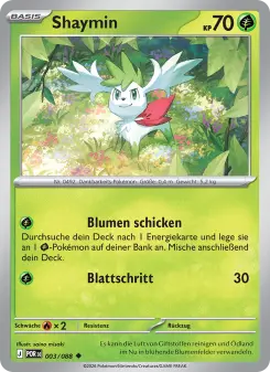Pokémon-Karte Shaymin 003/088