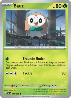 Pokémon-Karte Bauz 010/088