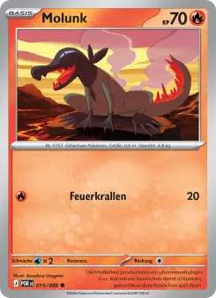 Pokémon-Karte Molunk 015/088