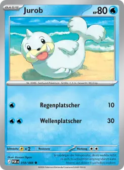 Pokémon-Karte Jurob 018/088