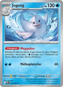 Pokémon-Karte Jugong 019/088
