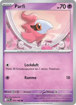 Pokémon-Karte Parfi 035/088