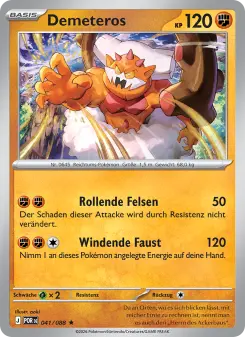 Pokémon-Karte Demeteros 041/088