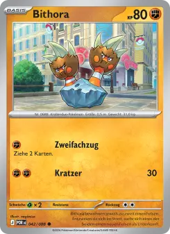 Pokémon-Karte Bithora 042/088