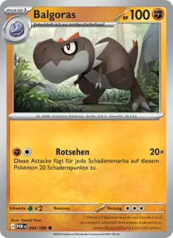 Pokémon-Karte Balgoras 044/088