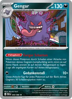 Pokémon-Karte Gengar 050/088