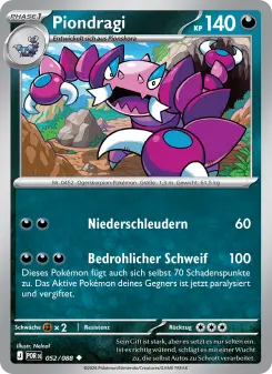Pokémon-Karte Piondragi 052/088