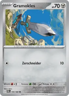 Pokémon-Karte Gramokles 056/088
