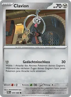 Pokémon-Karte Clavion 059/088
