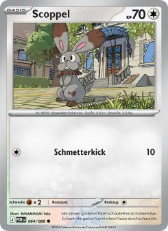 Pokémon-Karte Scoppel 064/088