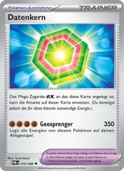 Pokémon-Karte Datenkern 070/088
