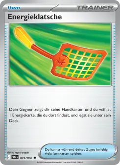 Pokémon-Karte Energieklatsche 073/088