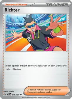 Pokémon-Karte Richter 076/088