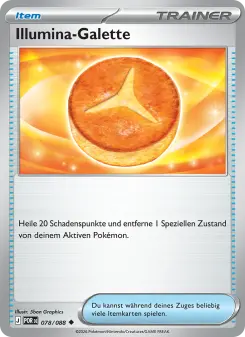 Pokémon-Karte Illumina-Galette 078/088