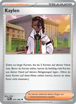 Pokémon-Karte Kaylen 079/088