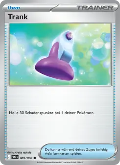 Pokémon-Karte Trank 083/088