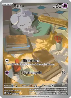 Pokémon-Karte Psiau 095/088