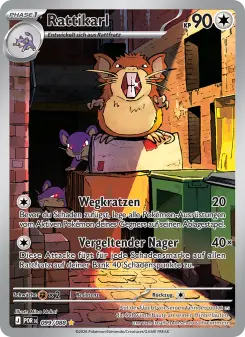 Pokémon-Karte Rattikarl 099/088