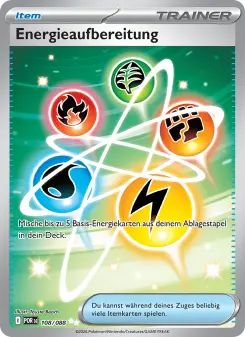 Pokémon-Karte Energieaufbereitung 108/088