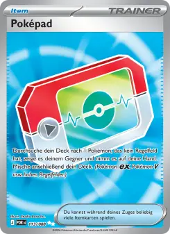 Pokémon-Karte Poképad 113/088