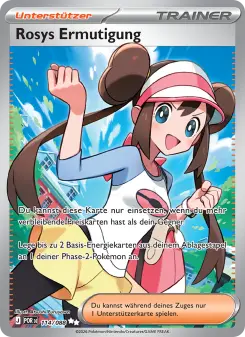 Pokémon-Karte Rosys Ermutigung 114/088