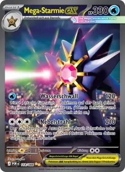 Pokémon-Karte Mega-Starmie-ex 118/088