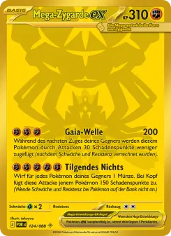 Pokémon-Karte Mega-Zygarde-ex 124/088