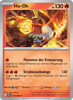 Pokémon-Karte Ho-Oh 010/086