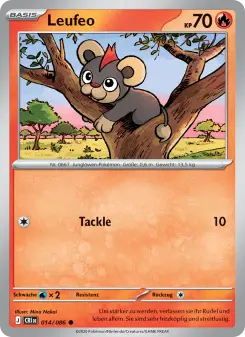 Pokémon-Karte Leufeo 014/086
