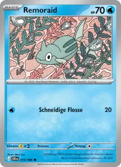 Pokémon-Karte Remoraid 016/086