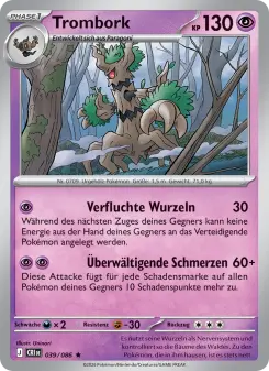 Pokémon-Karte Trombork 039/086