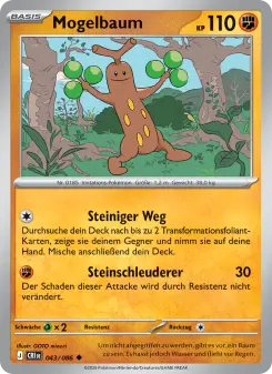 Pokémon-Karte Mogelbaum 043/086