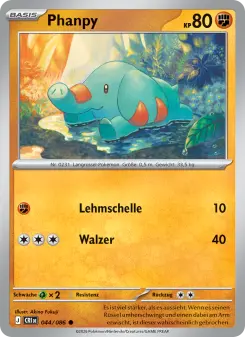 Pokémon-Karte Phanpy 044/086