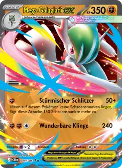 Pokémon-Karte Mega-Galagladi-ex 048/086
