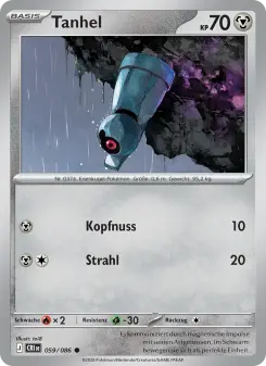 Pokémon-Karte Tanhel 059/086