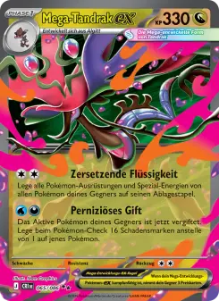 Pokémon-Karte Mega-Tandrak-ex 065/086