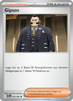 Pokémon-Karte Gipson 079/086
