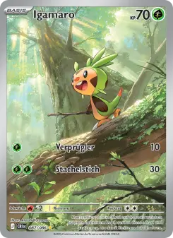 Pokémon-Karte Igamaro 087/086