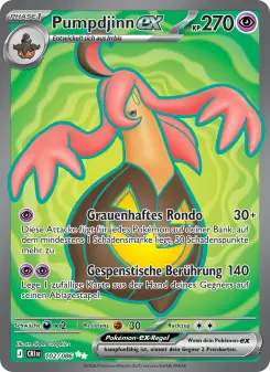 Pokémon-Karte Pumpdjinn-ex 102/086