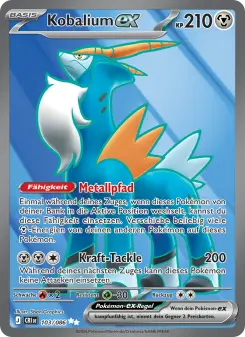 Pokémon-Karte Kobalium-ex 103/086