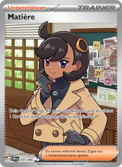 Pokémon-Karte Matière 107/086