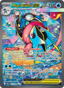 Pokémon-Karte Mega-Quajutsu-ex 116/086