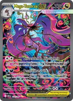 Pokémon-Karte Mega-Tandrak-ex 118/086