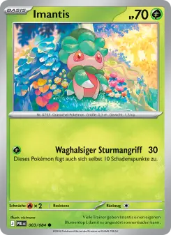 Pokémon-Karte Imantis 003/084