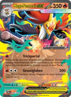 Pokémon-Karte Mega-Fennexis-ex 008/084