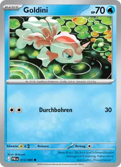 Pokémon-Karte Goldini 013/084