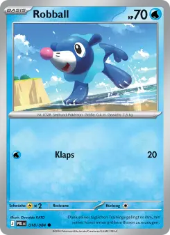 Pokémon-Karte Robball 018/084