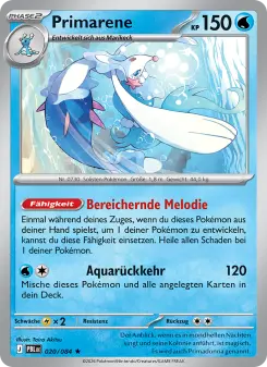 Pokémon-Karte Primarene 020/084