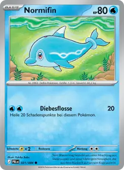 Pokémon-Karte Normifin 021/084
