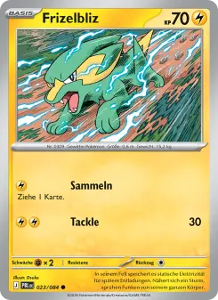 Pokémon-Karte Frizelbliz 023/084